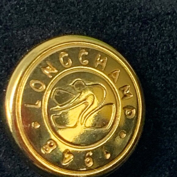 Longchamp Le Pliage Black Suede Russian Leather Heel Lace‎ Up Fashion Sneakers - Picture 10 of 13